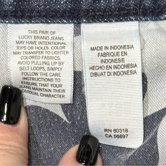 Lucky Brand‎ Men’s EUC 121 Heritage Slim Button Fly Jeans, 40 30/32 - Picture 12 of 16